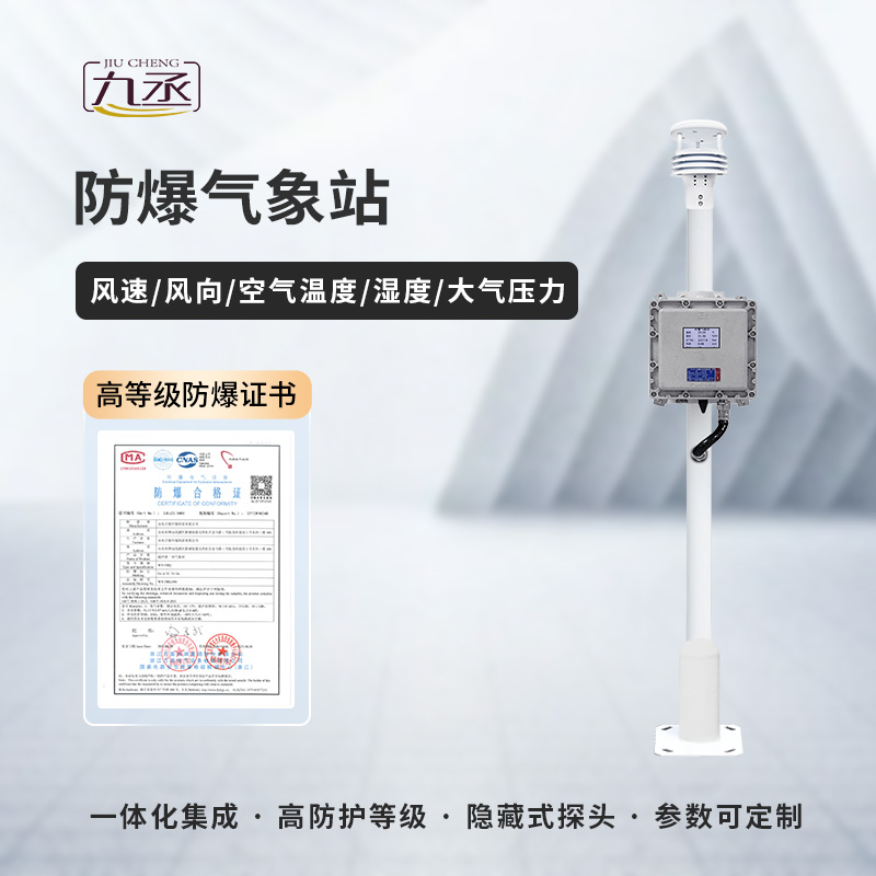 防爆氣象檢測系統——特殊需求，特別應對